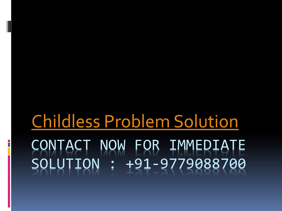 Childless Problem Solution