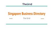 Singapore Business Directory - The Grid
