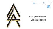 Five Qualities of Great Leaders