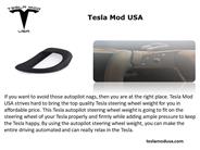 Tesla Steering Wheel Weight
