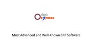 Most Advanced and Well-Known ERP Software