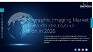 Holographic Imaging Market Size Worth USD 4,415.4 Million in 2028