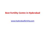 Best Fertility Centre in Hyderabad