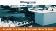 Benefits of a Secure Shredding Services in NY