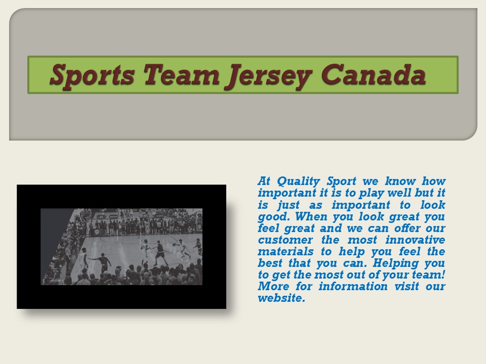 Sports Team Jersey Canada (4)