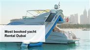 Most booked yacht Rental Dubai