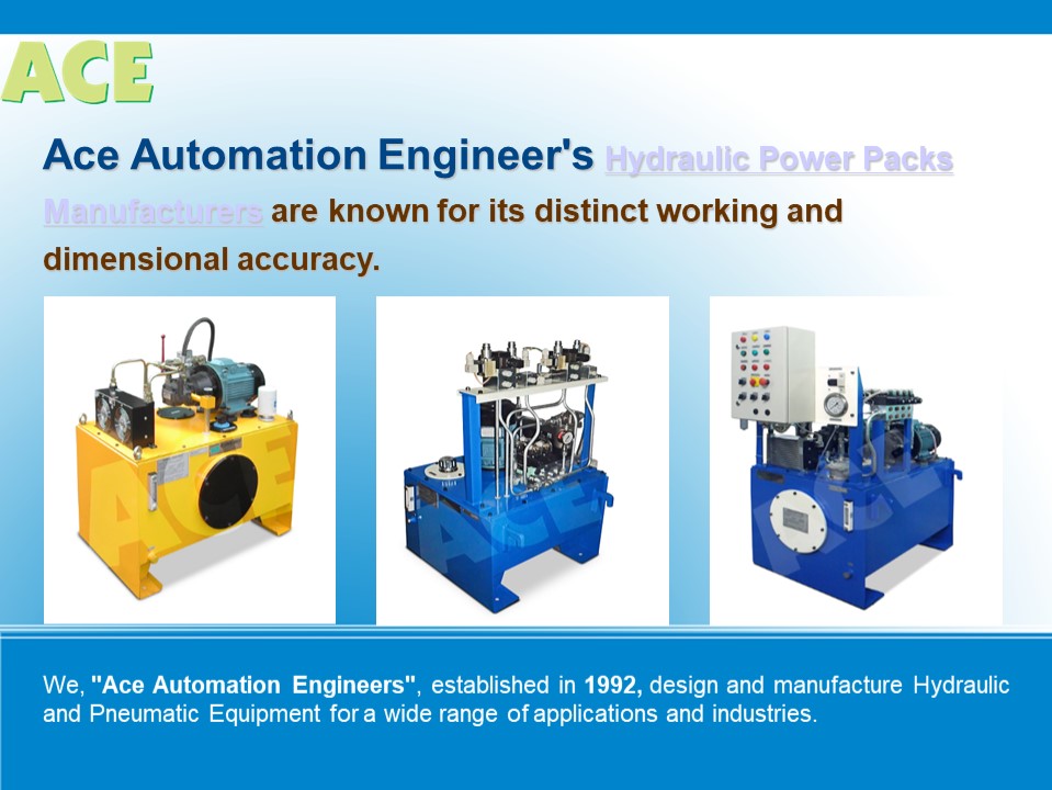 PPT Hydraulic Power Pack Manufacturers PowerPoint presentation free