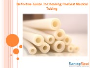 Definitive Guide To Choosing The Best Santoprene Medical Grade Tubing