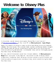 DisneyPlus Com Login Begin – Activate Disney+