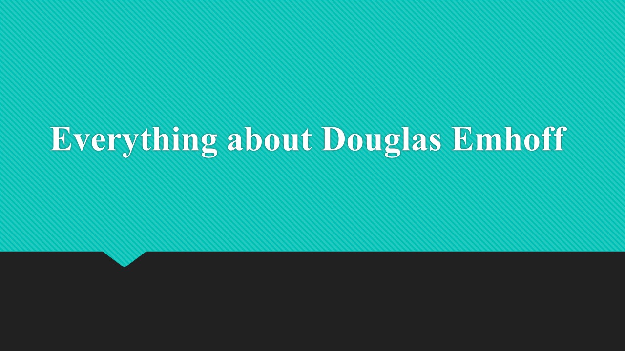 Everything about Douglas Emhoff