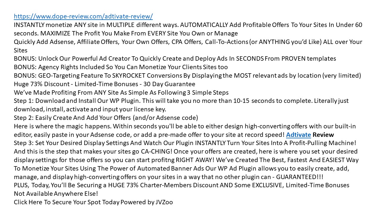 presentation player overlay