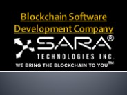Blockchain Software Development Company