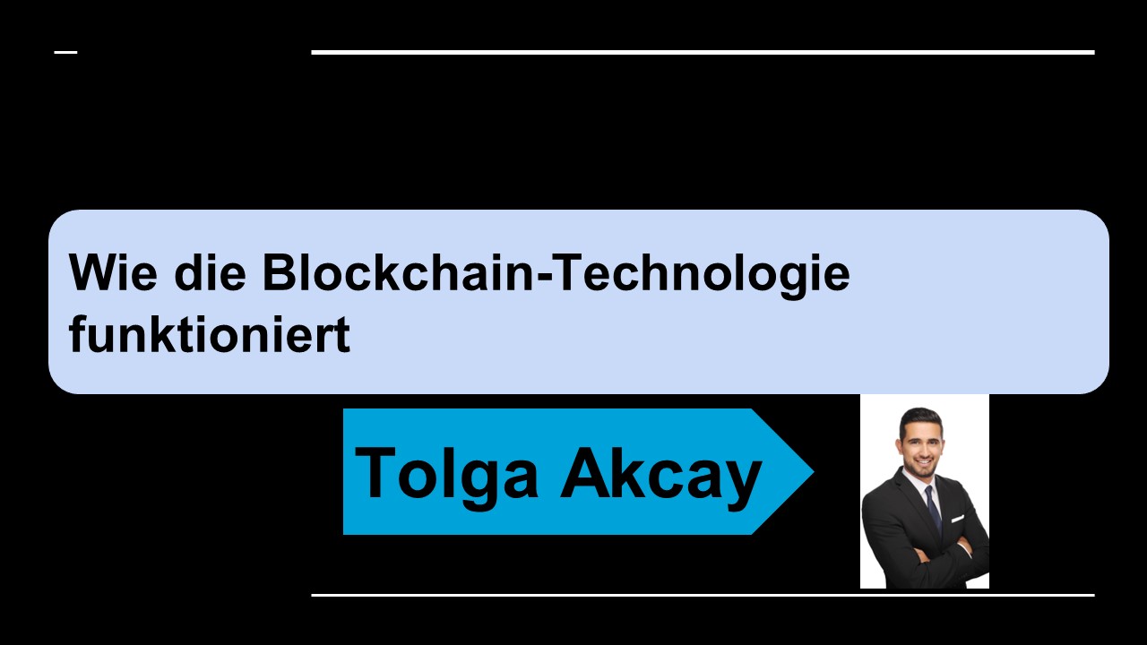 Wie die Blockchain-Technologie funktioniert von Tolga Akcay