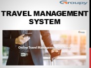 Travel Management System