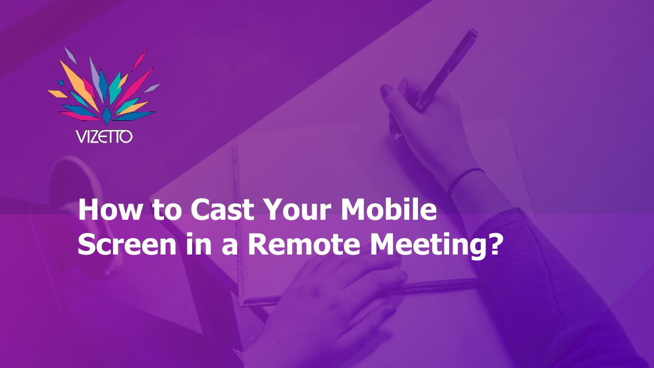 Interactive whiteboard for online presentations