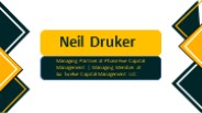 Neil Druker - A Results-oriented Professional