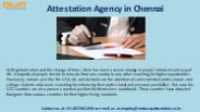 Complete guide to certificate attestation in Chennai