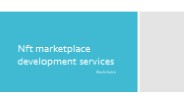 Nft marketplace development services
