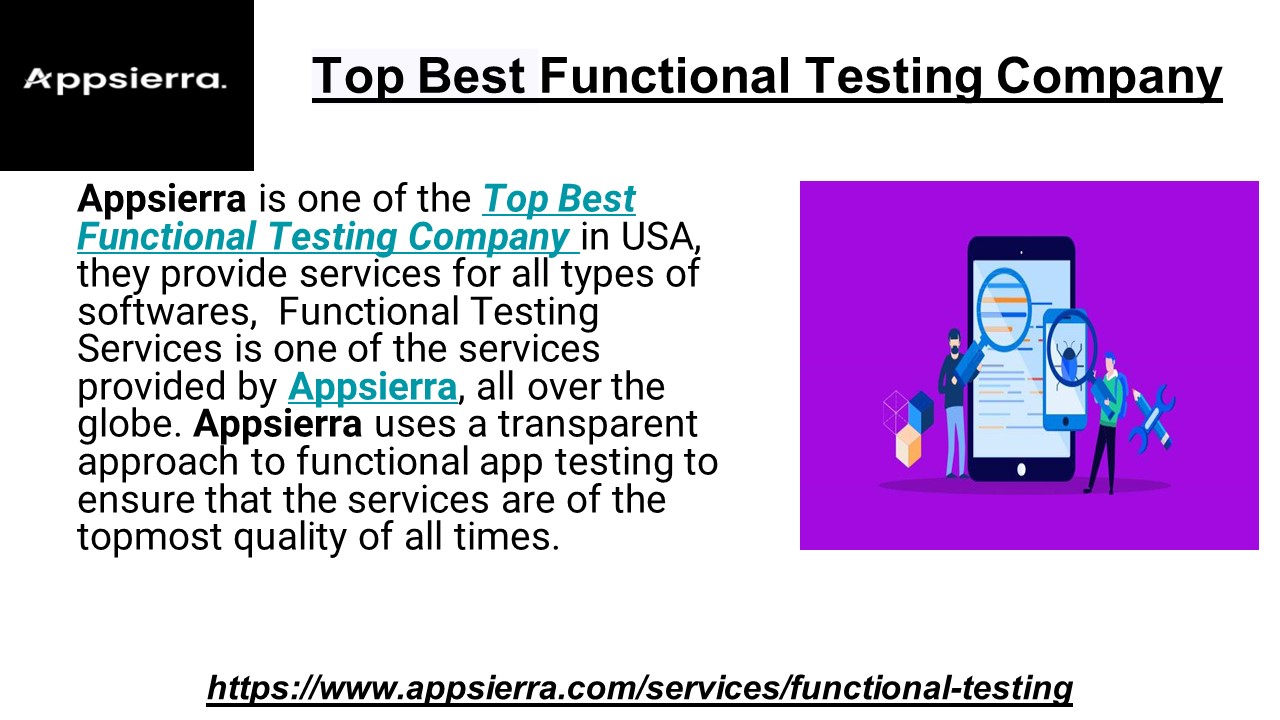 Top Best Functional Testing Company