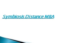 Symbiosis Distance MBA