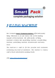Bottle Filling Machine