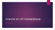 Nft marketplace development solutions