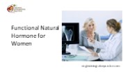 Functional Natural Hormone for Women