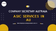 ASIC Services in AU
