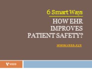 How EHR Improves Patient Safety?