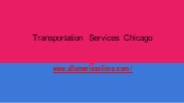 Transportation Services Chicago