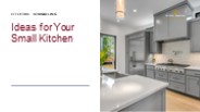 Effective Remodeling Ideas for Your Small Kitchen