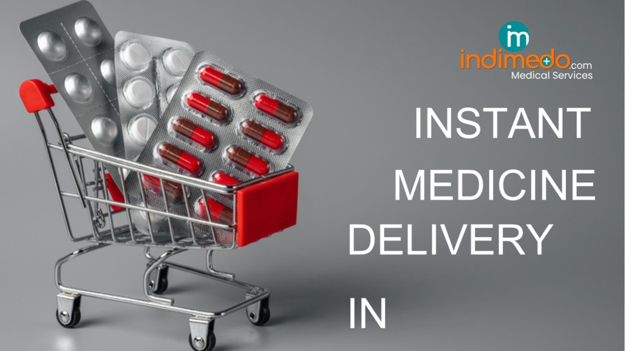 PPT Online Medicine Delivery Indimedo Pharmacy PowerPoint