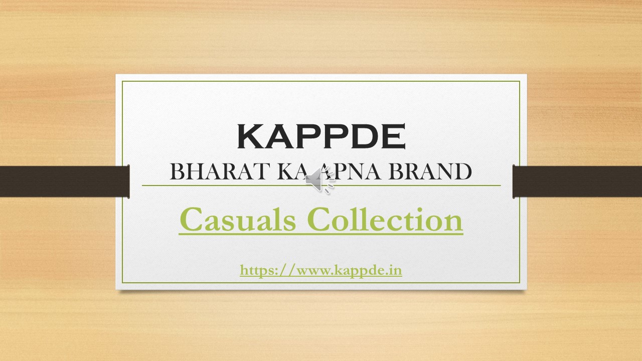 Casual wear for women- KAPPDE