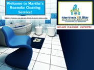 Roanoke House Cleaning