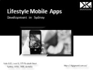 Lifestyle Mobile Apps Development in Sydney