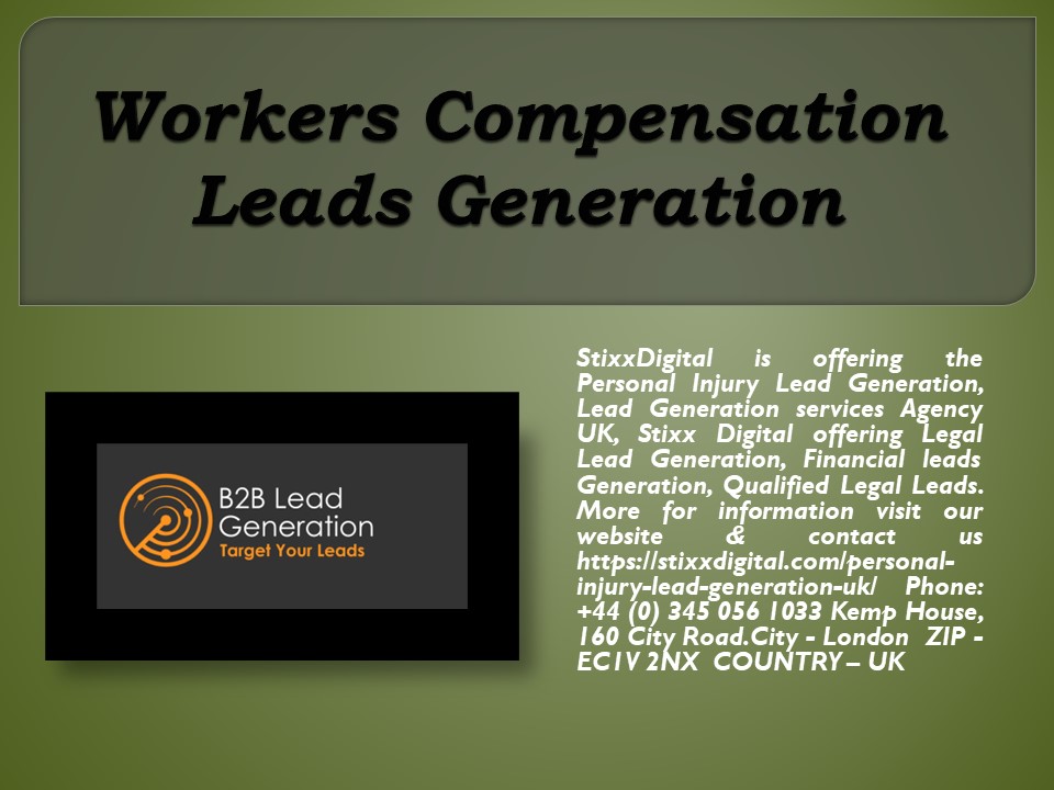 Workers Compensation Leads Generation (1)