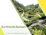 Eco-Friendly Backyard