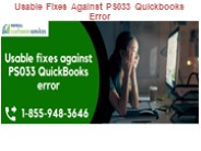 Easy methods to resolve PS033 QuickBooks Error