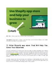 Shopify Development Company