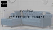 Modern sofas with exquisite designs for your home