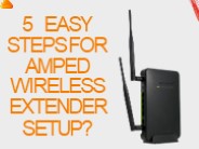 5 easy steps for amped extender setup