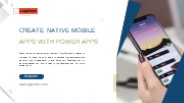 Create Native Mobile Apps With Power Apps