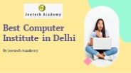 Best Computer Course in Delhi