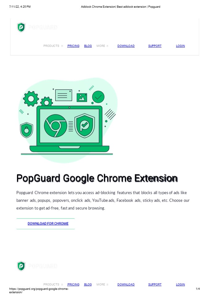 PPT Adblock Chrome Extension_ Best adblock extension _ Popguard