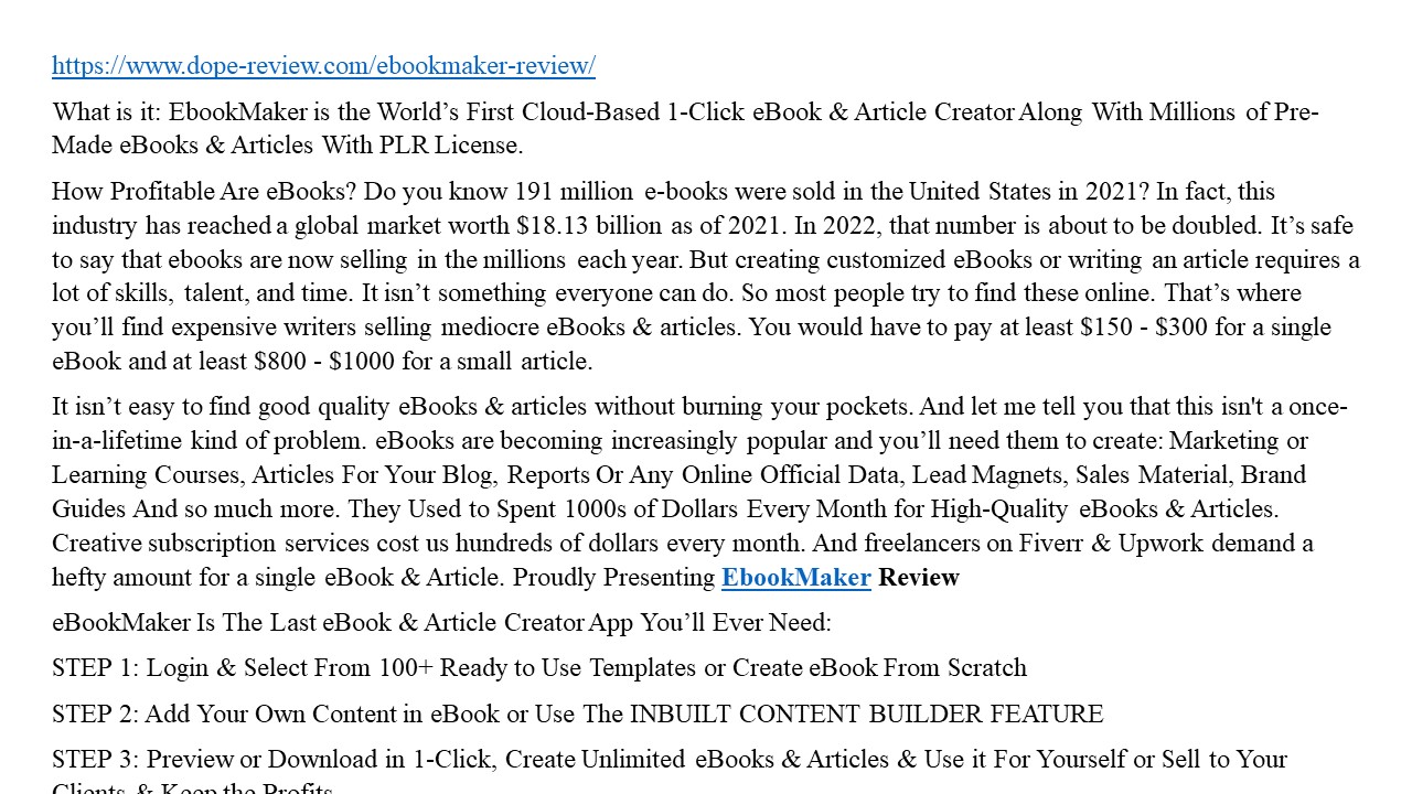 presentation player overlay