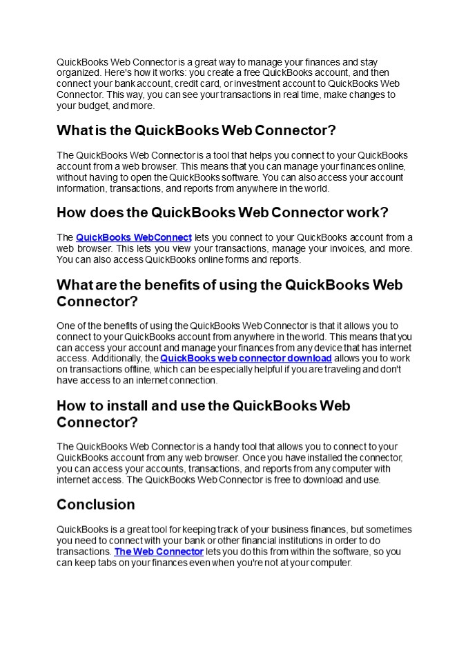 PPT What is The QuickBooks  Connector? PowerPoint presentation