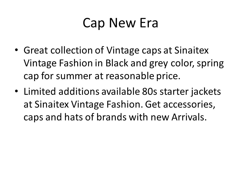 Cap New Era