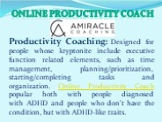Online Productivity Coach