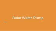Solar Water Pump - Mahindra Solarize