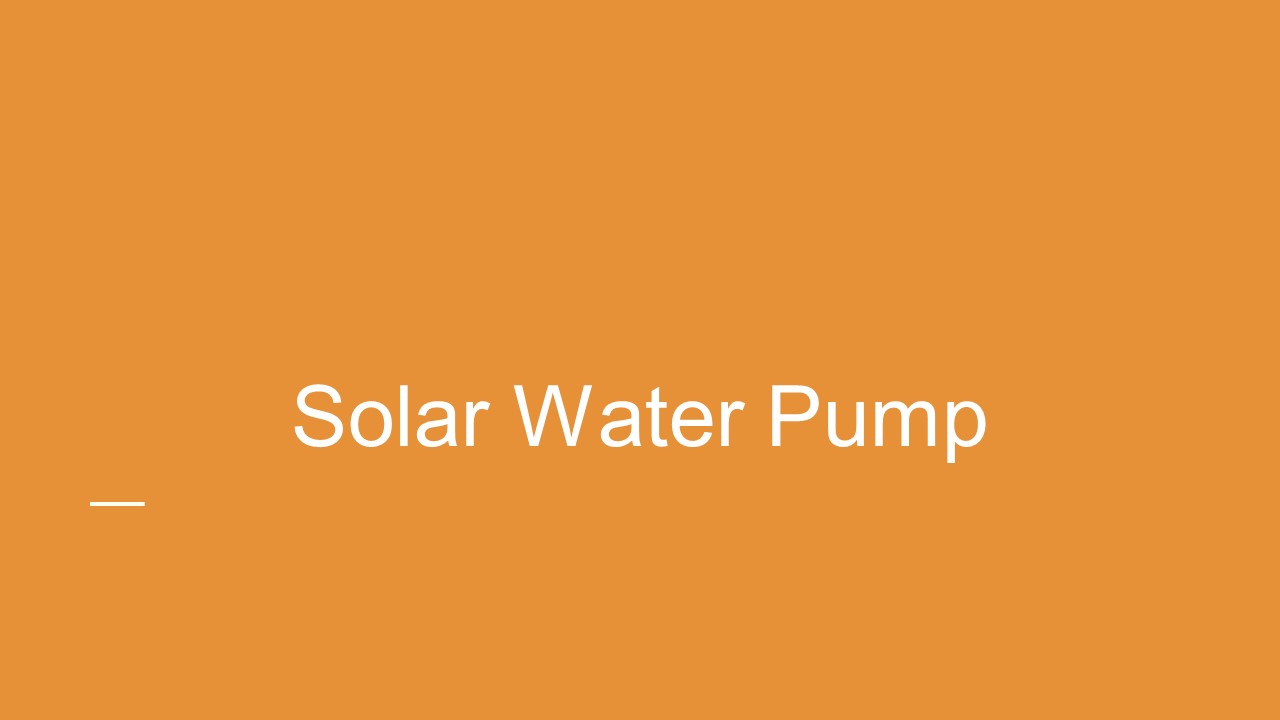 Solar Water Pump - Mahindra Solarize (1)